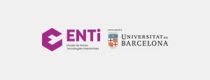 Logo de ENTI-UB, Escola de Noves Tecnologies Interactives